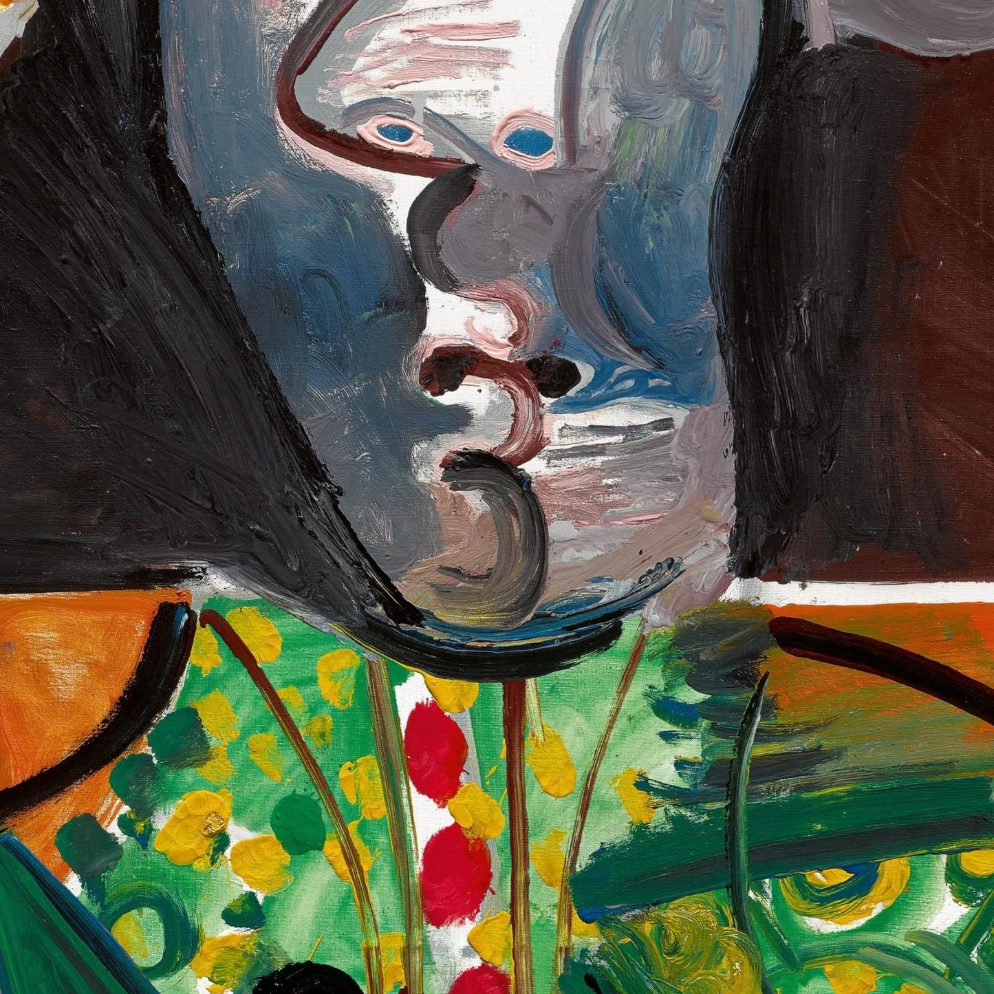 detail of the fine art reproduction from the centre