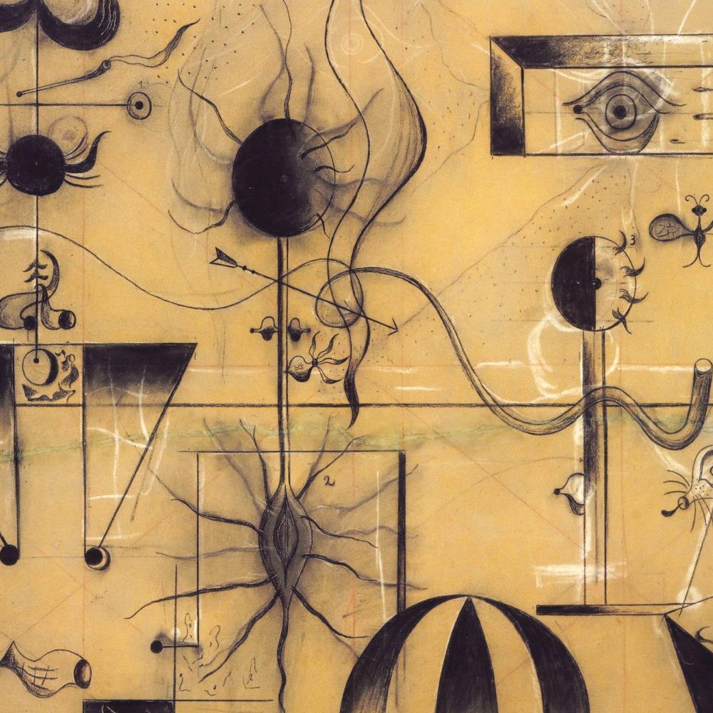 detail of the fine art reproduction from the centre