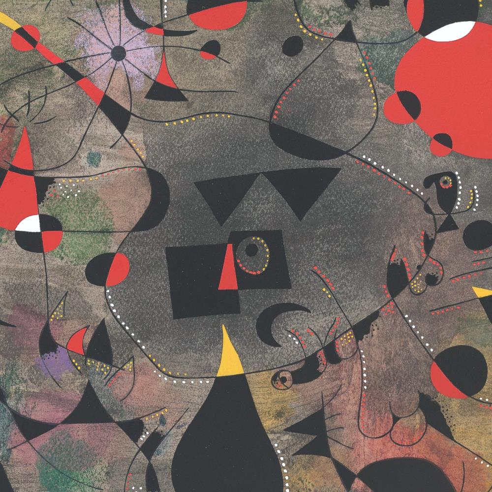 detail of the fine art reproduction from the centre