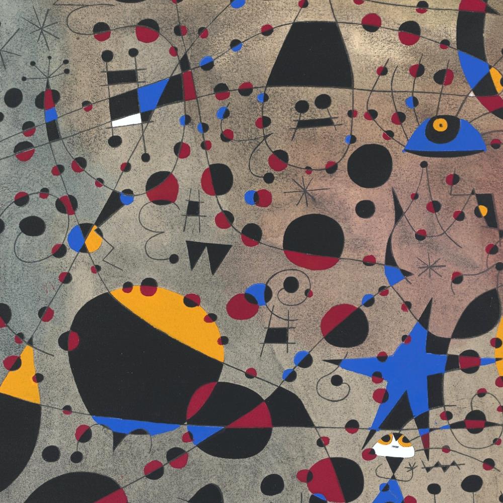 detail of the fine art reproduction from the centre