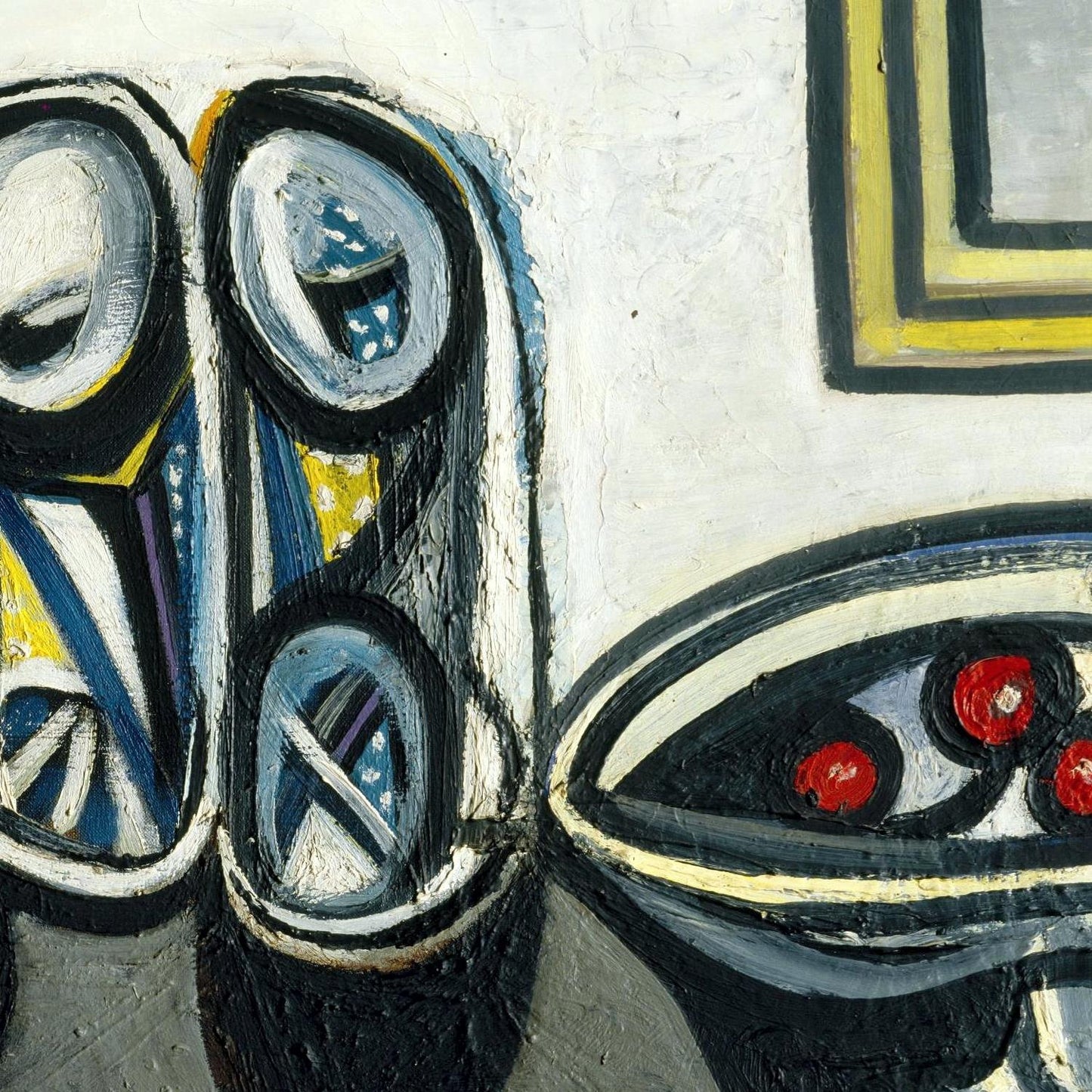 detail of the fine art reproduction from the centre