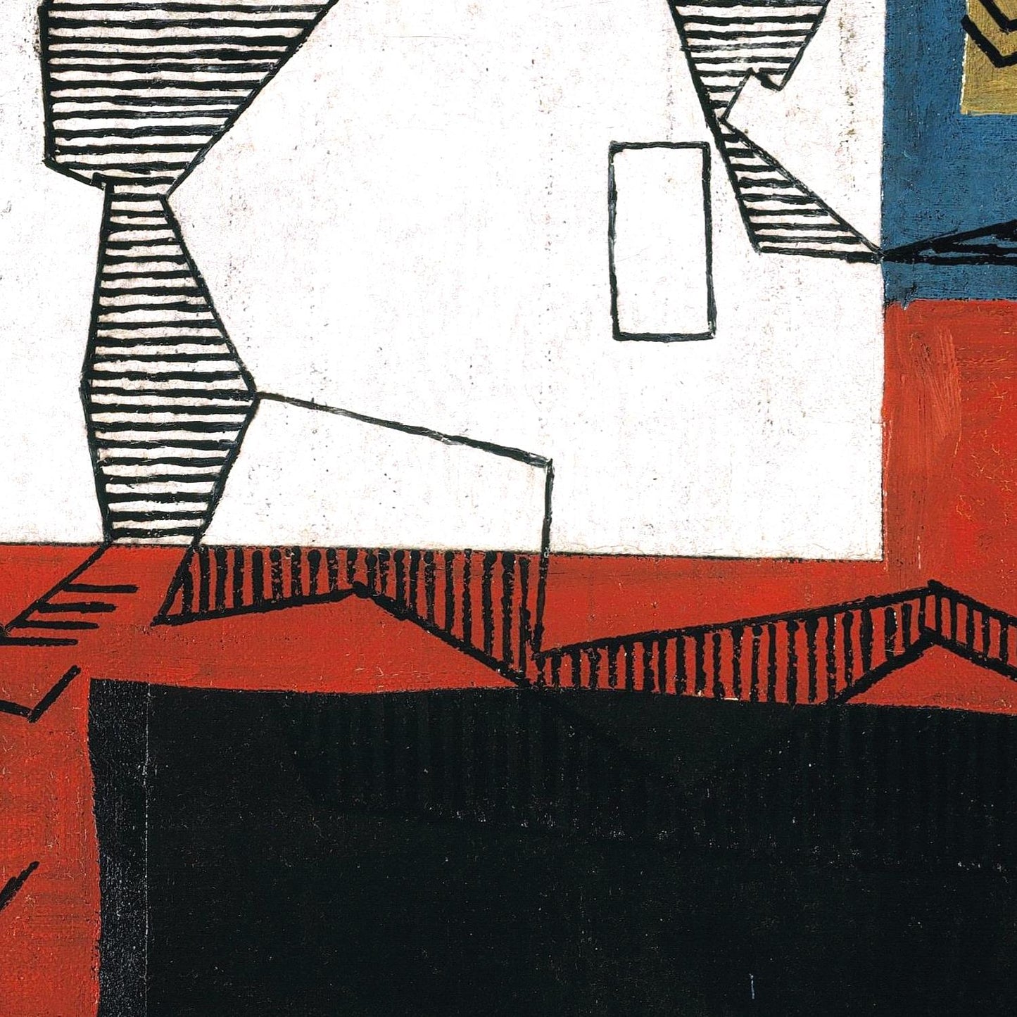 detail of the fine art reproduction from the centre