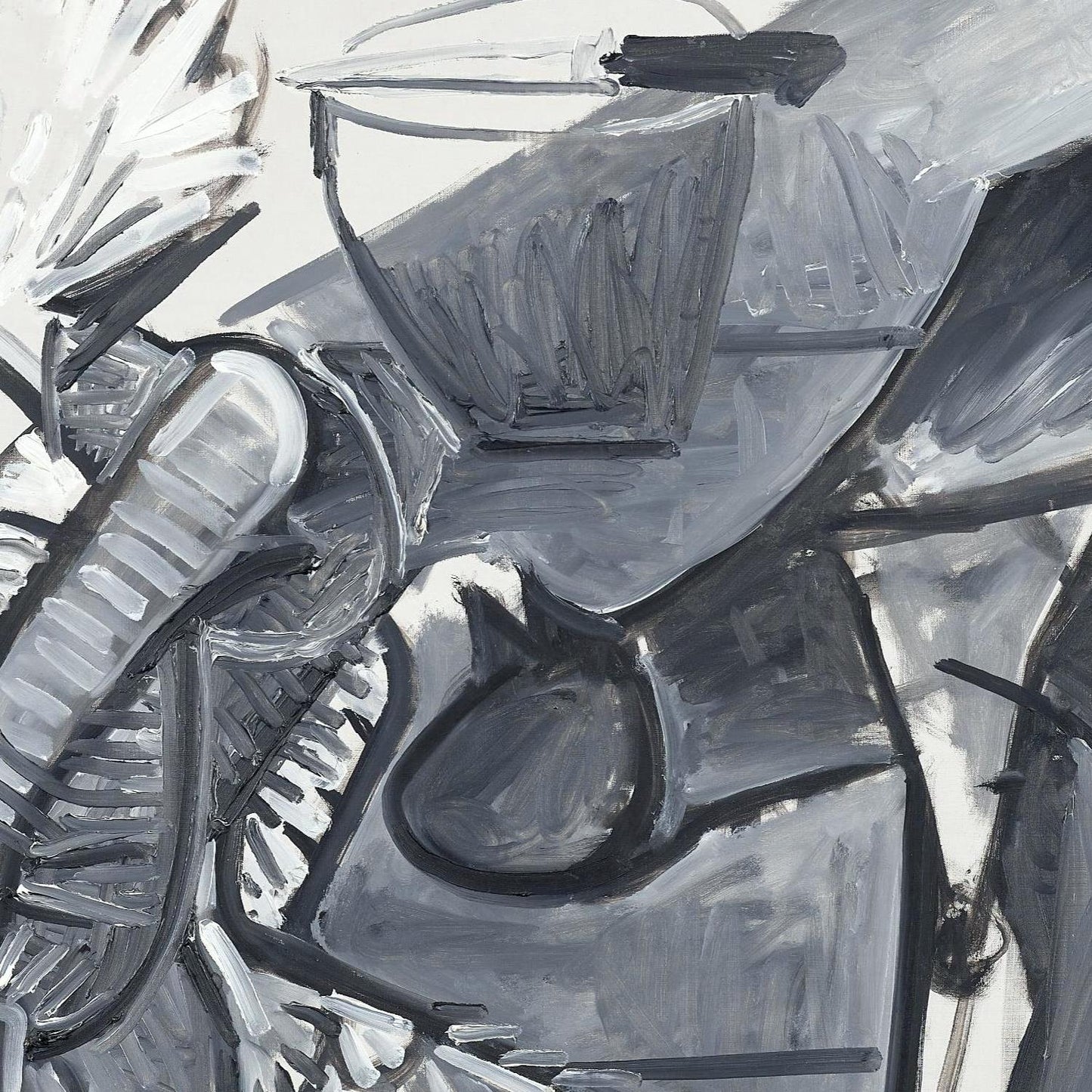 detail of the fine art reproduction from the centre