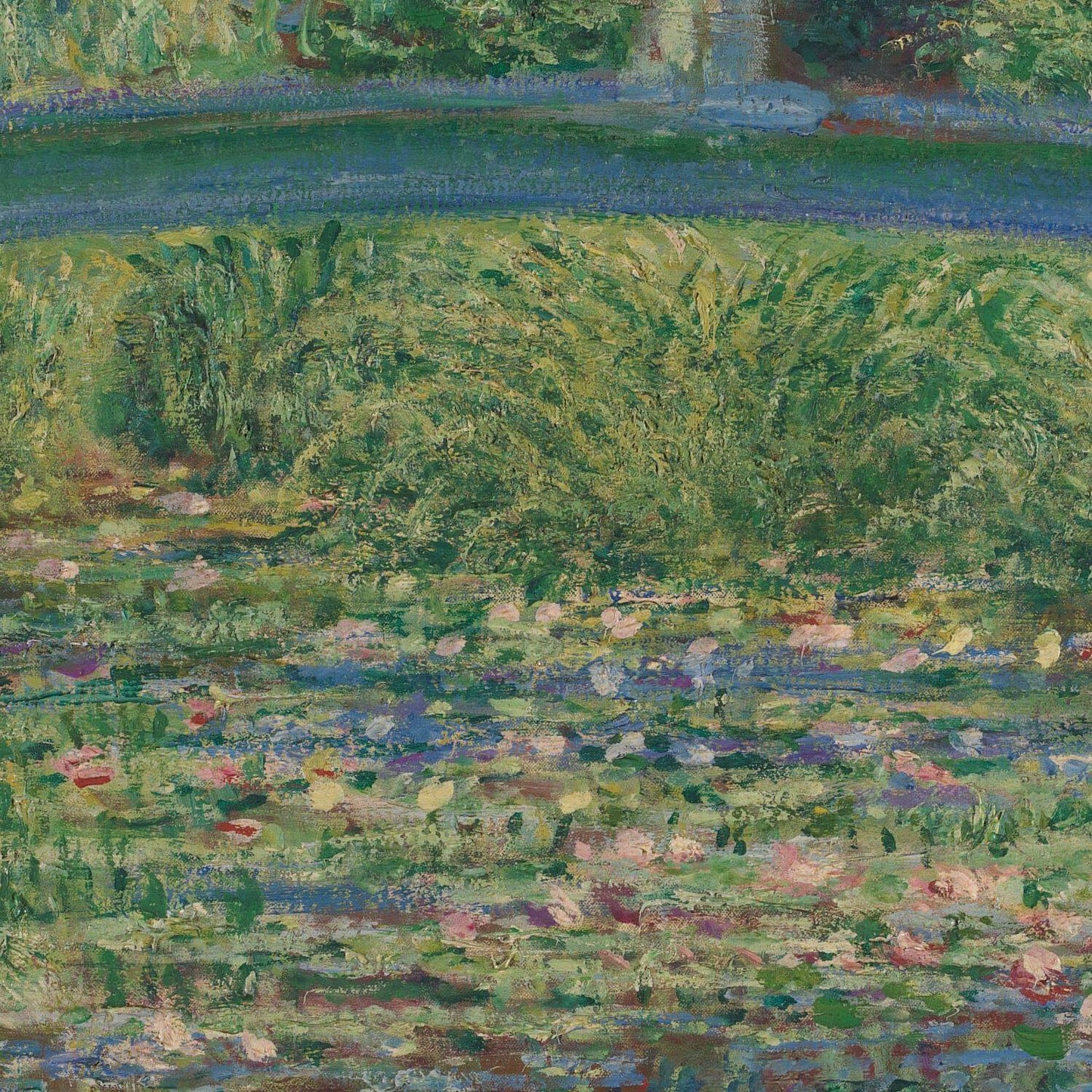 detail of the fine art reproduction from the centre