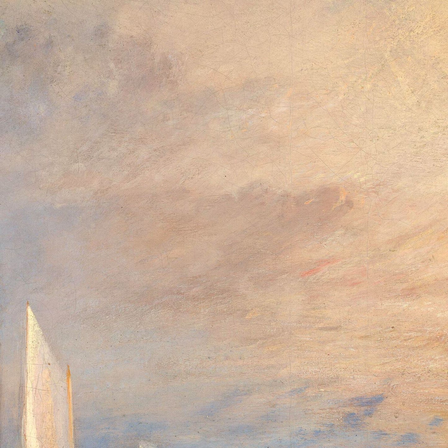 detail of the fine art reproduction from the centre