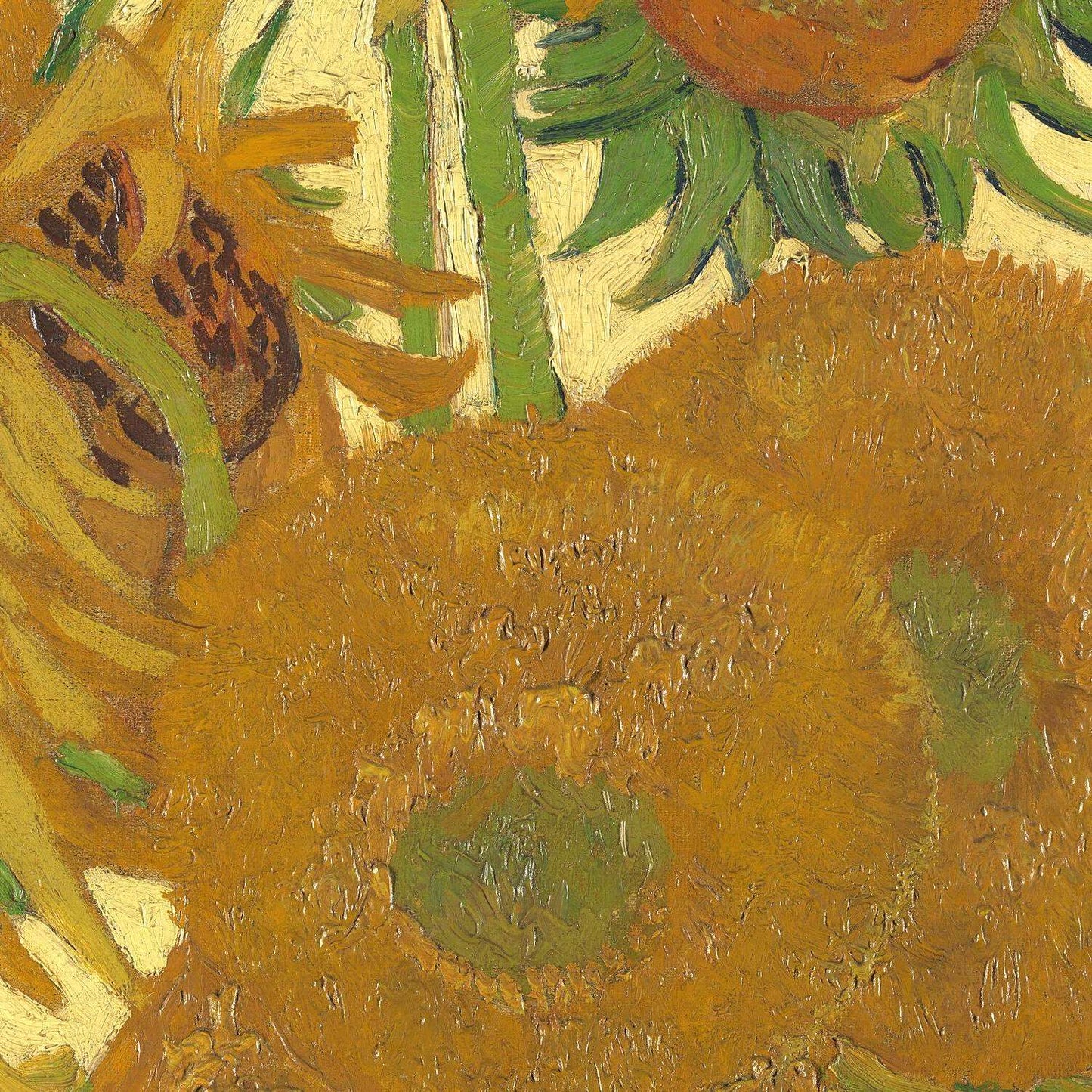detail of the fine art reproduction from the centre