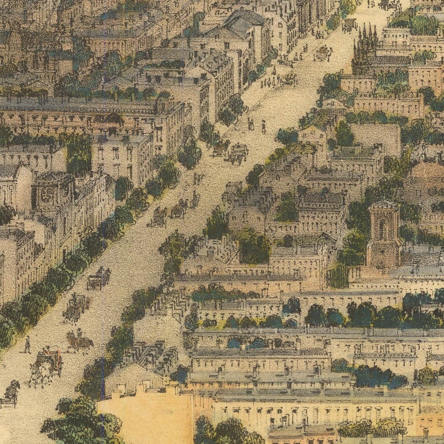 detail of the drawing reproduction from the centre