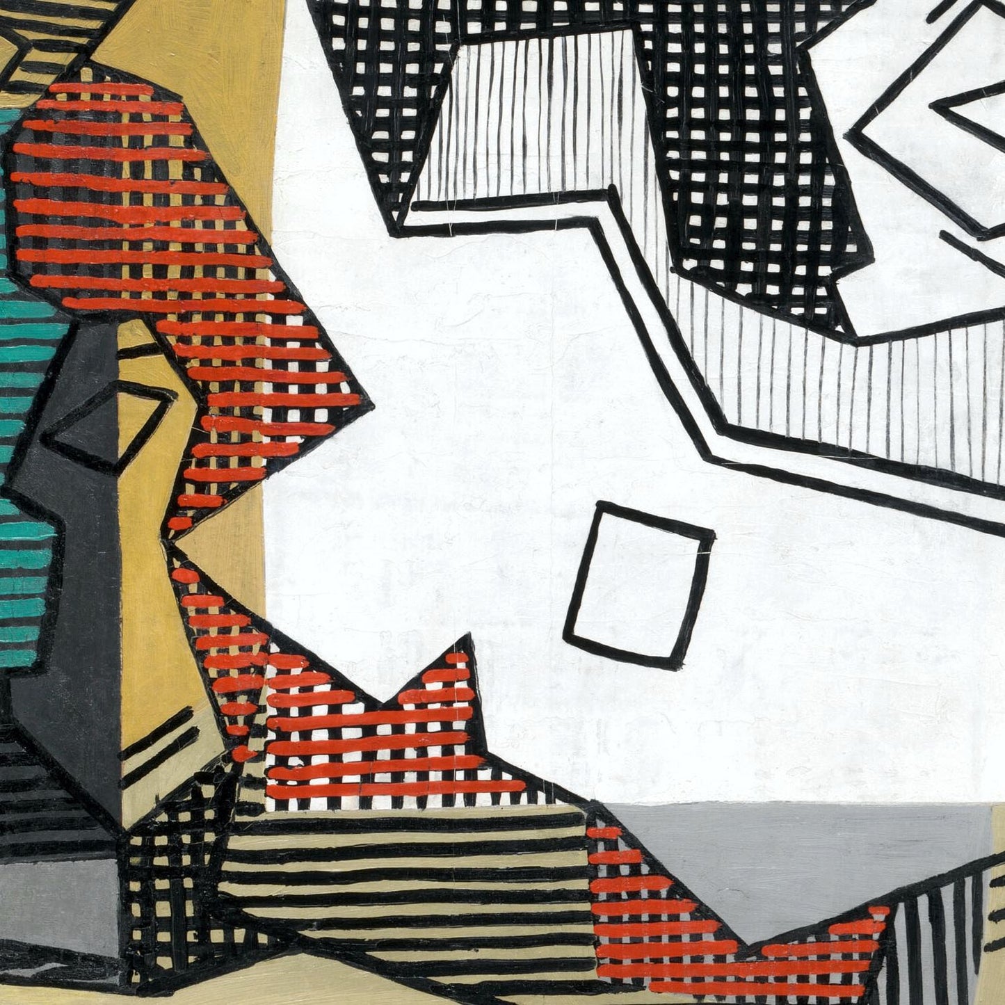 detail of the fine art reproduction from the centre