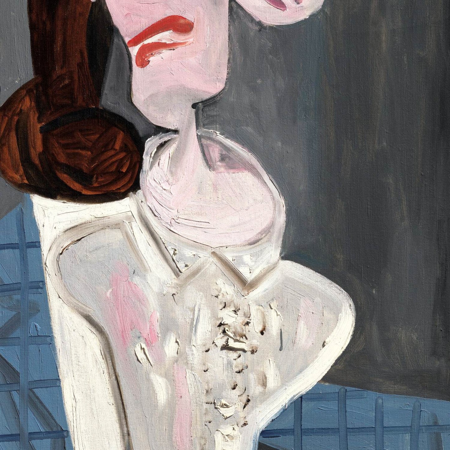 detail of the fine art reproduction from the centre