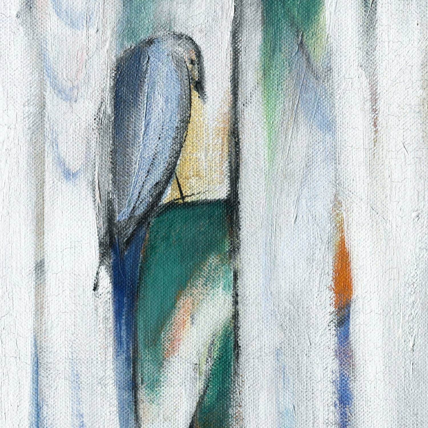detail of the fine art reproduction from the centre