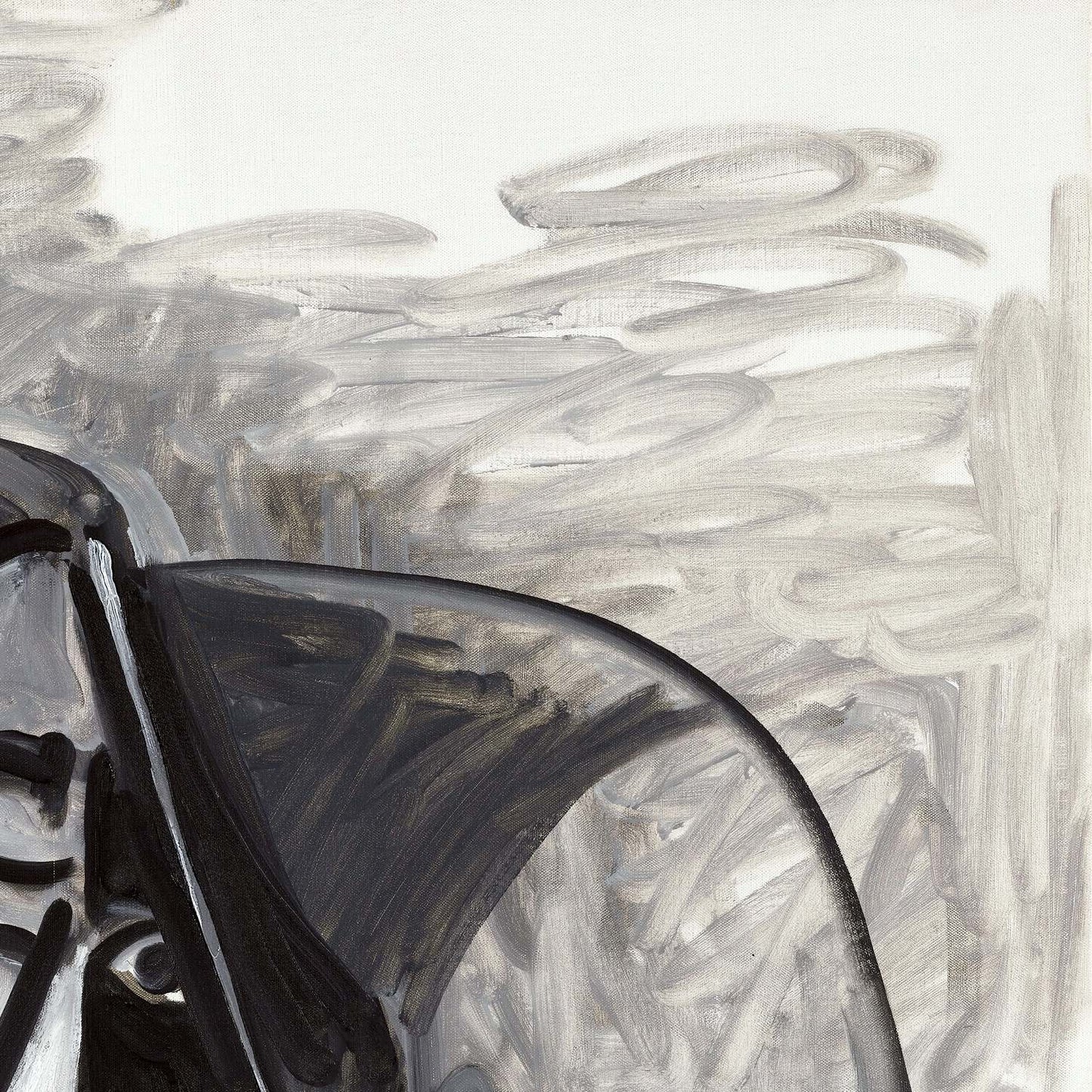 detail of the fine art reproduction from the top right corner