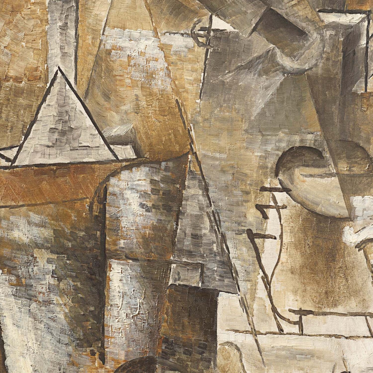 detail of the fine art reproduction from the centre