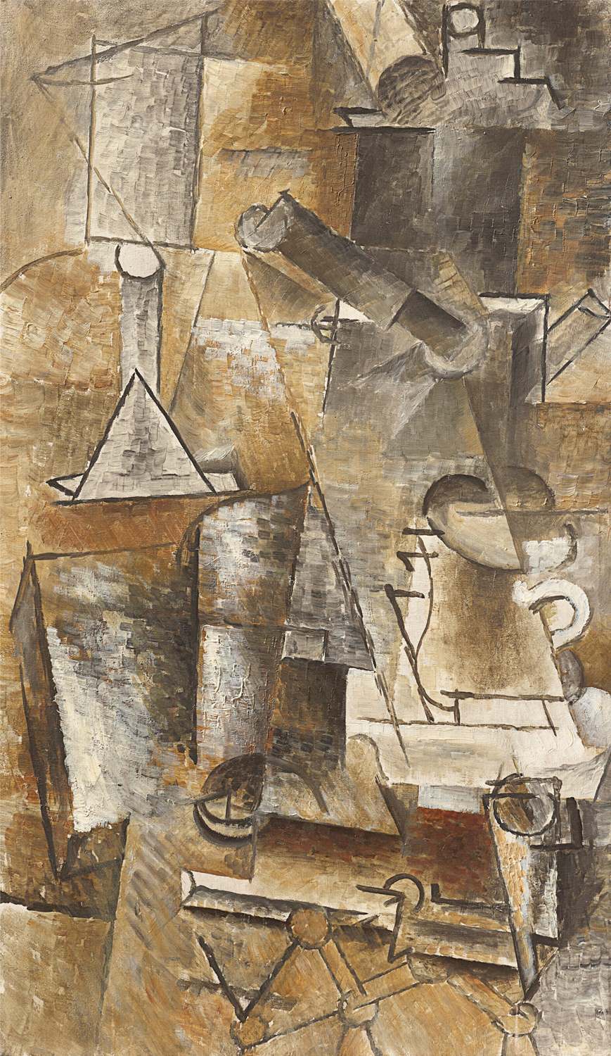 presentation of the fine art reproduction without a frame