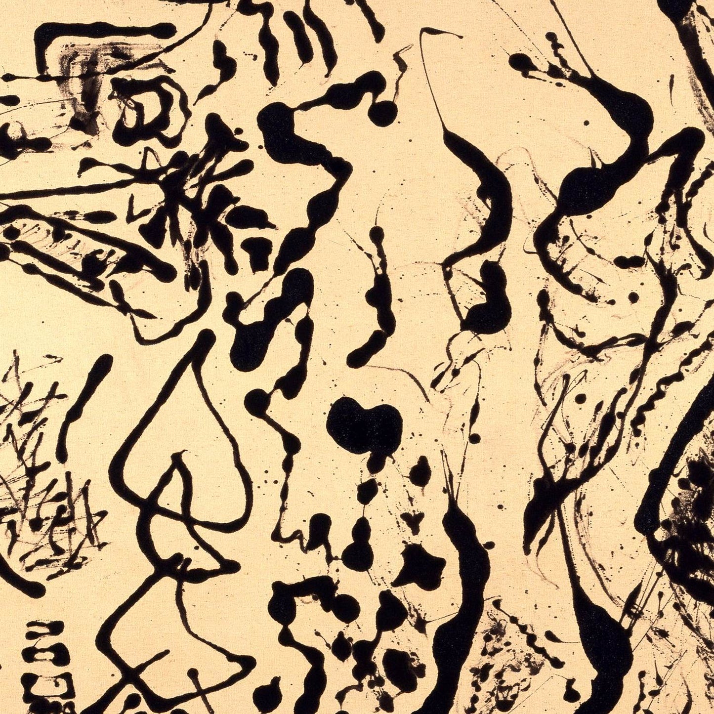 detail of the fine art reproduction from the centre