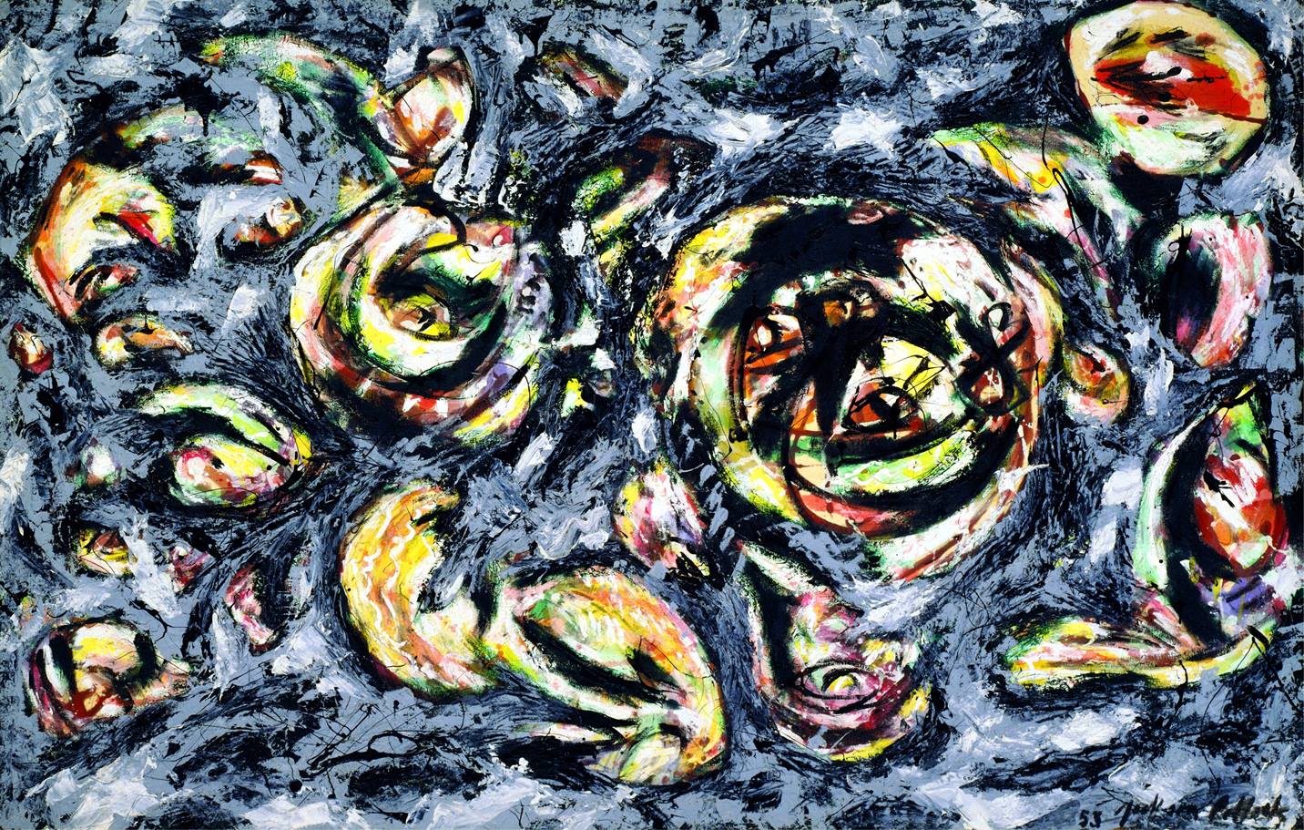 presentation of the fine art reproduction without a frame