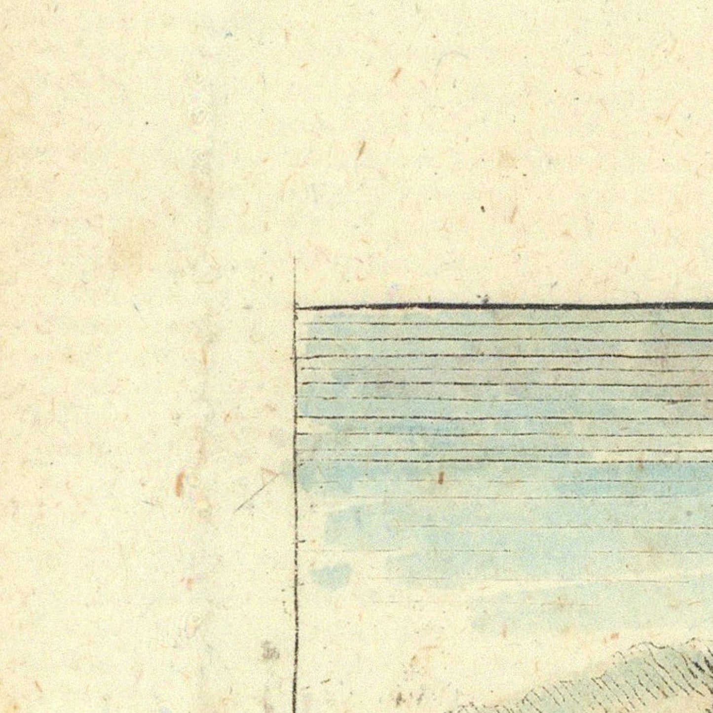 detail of the map from the top left corner