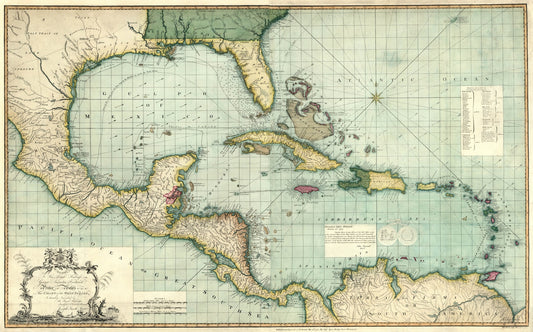 presentation of the map reproduction without a frame