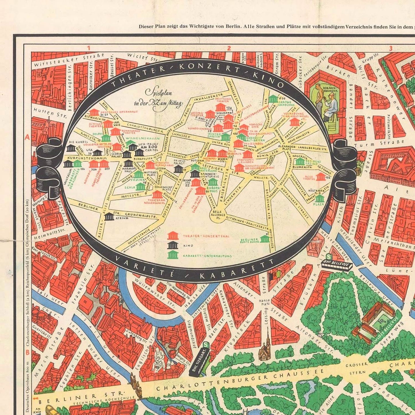 detail of the map from the top left corner