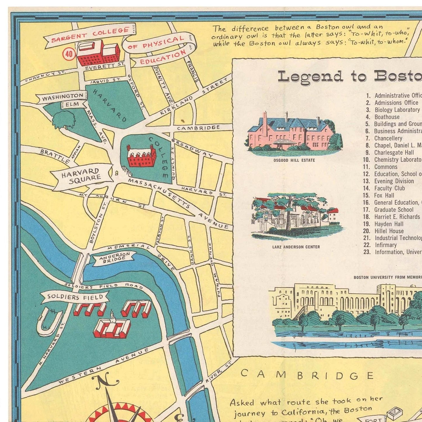 detail of the map from the top left corner