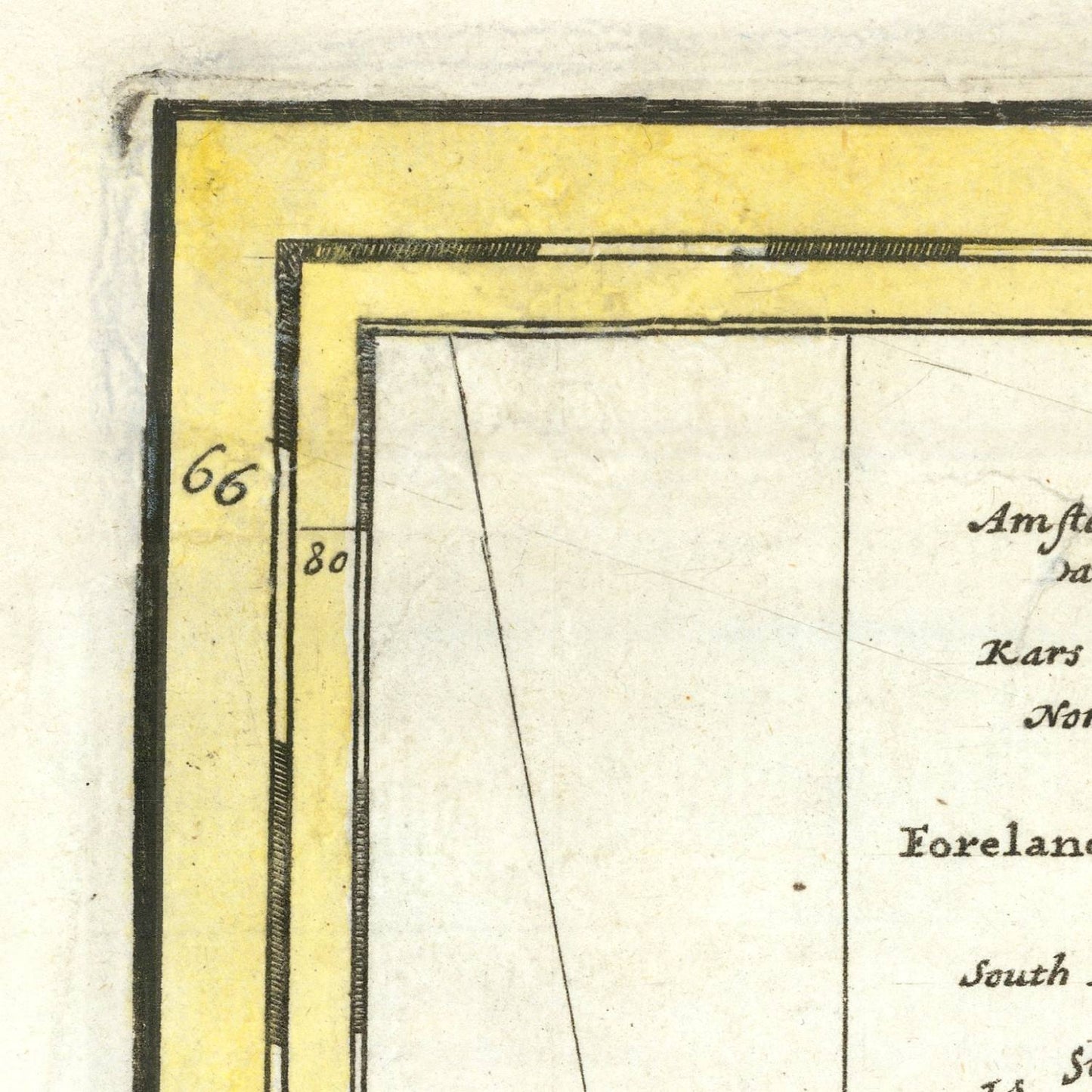 detail of the map from the top left corner