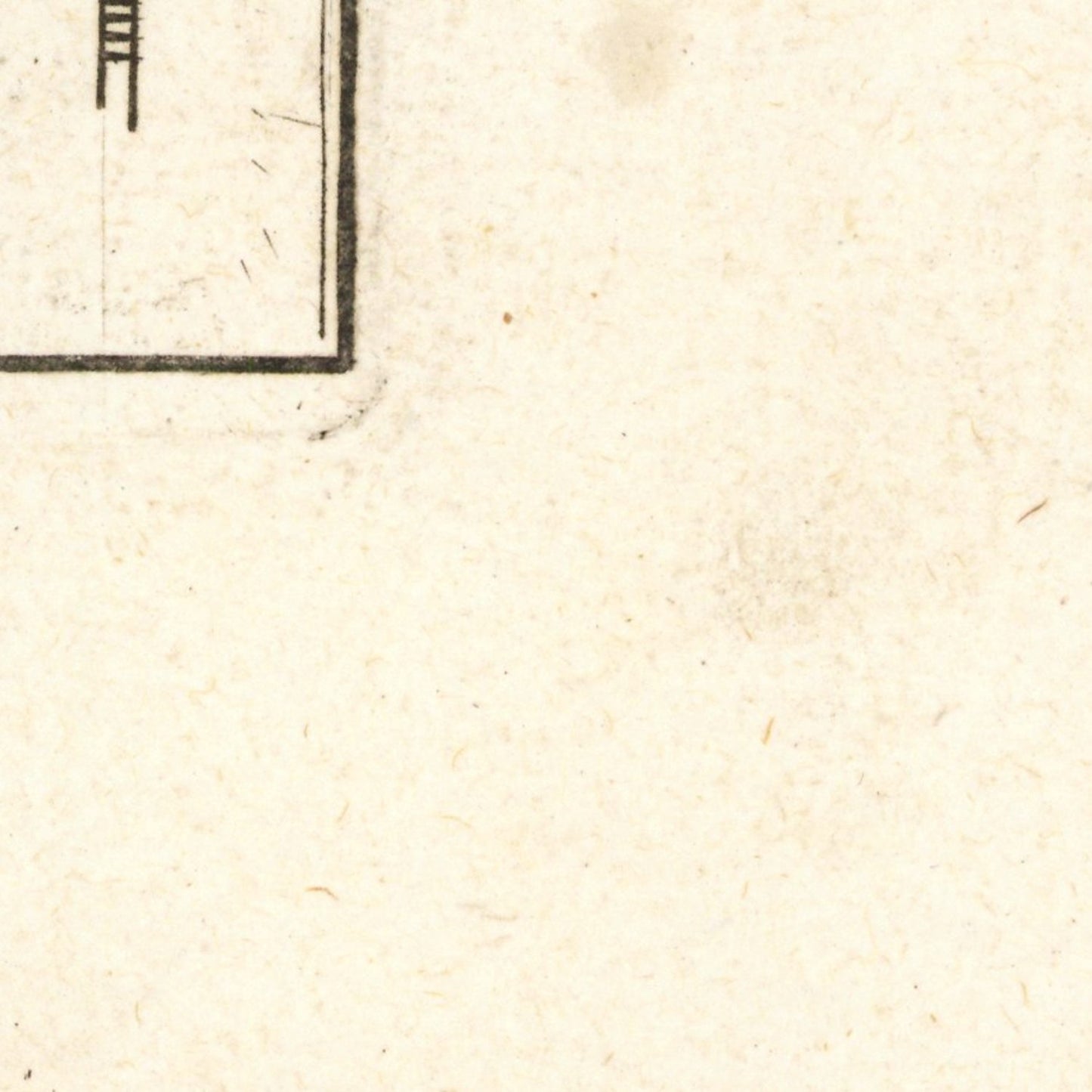 detail of the map from the bottom right corner