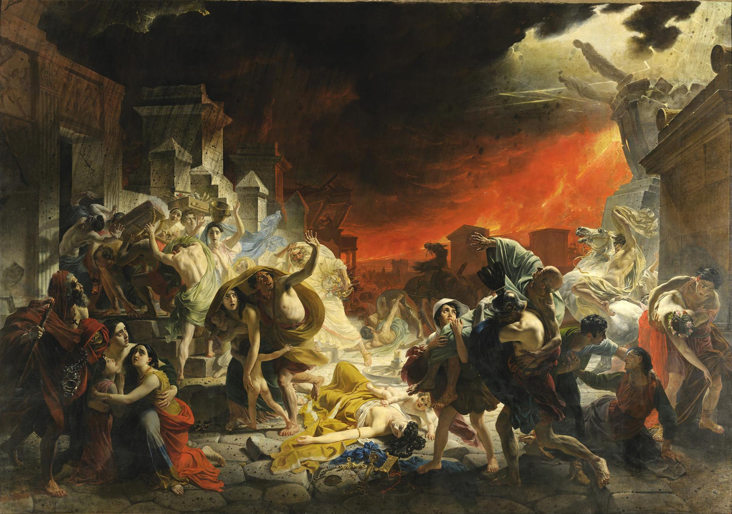 presentation of the fine art reproduction without a frame