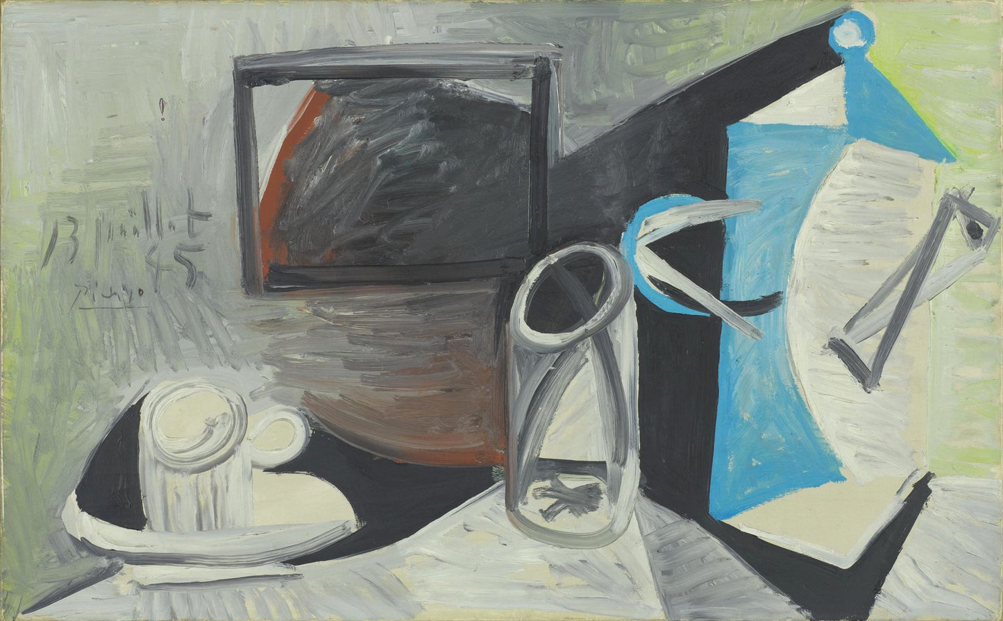 presentation of the fine art reproduction without a frame