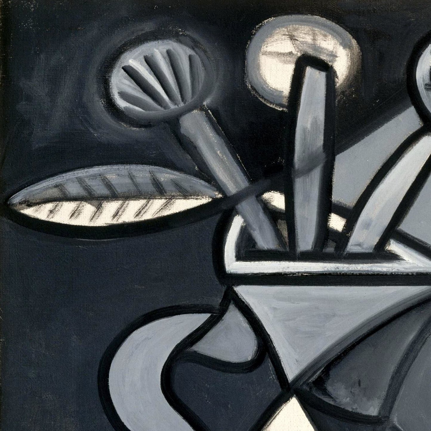 detail of the fine art reproduction from the top left