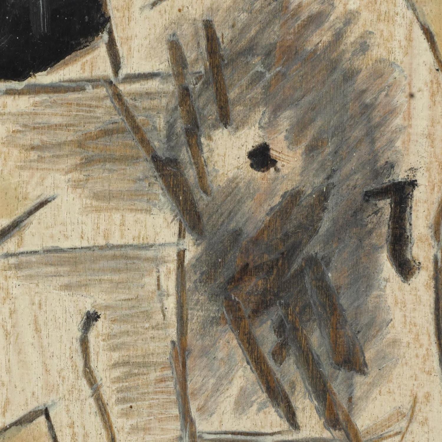 detail of the fine art reproduction from the centre