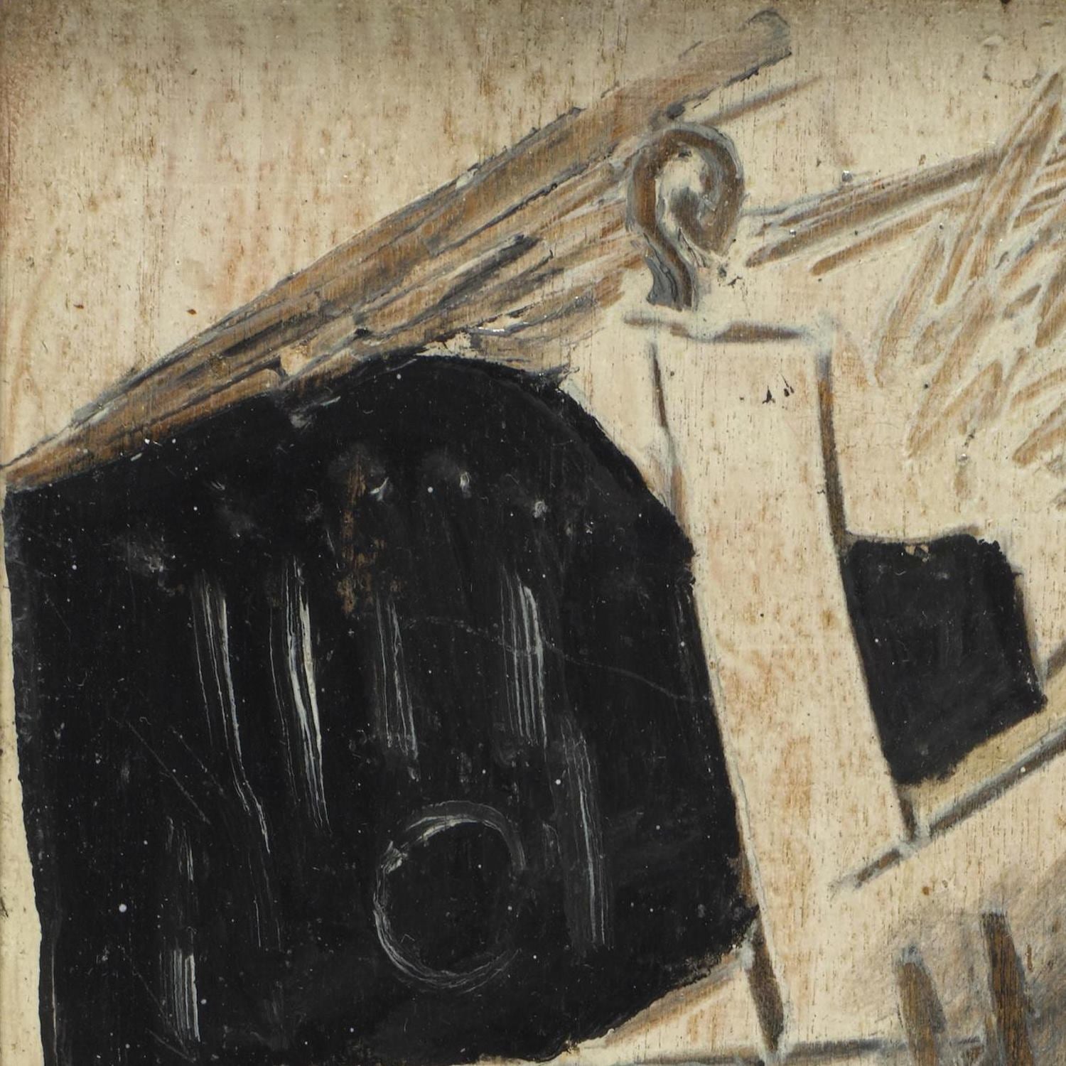 detail of the fine art reproduction from the top left