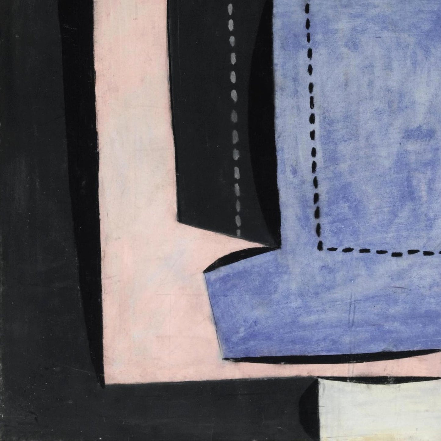 detail of the fine art reproduction from the bottom left corner