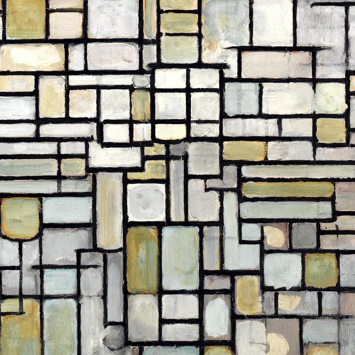 detail of the fine art reproduction from the centre