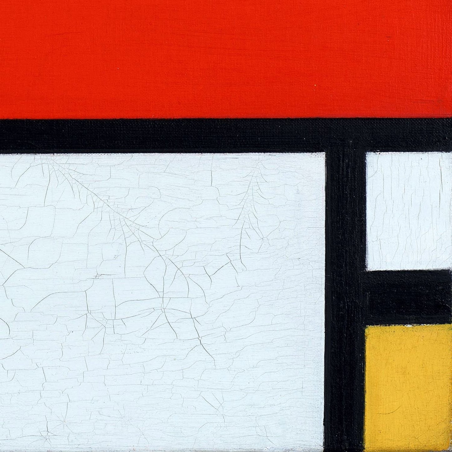 detail of the fine art reproduction from the bottom right corner