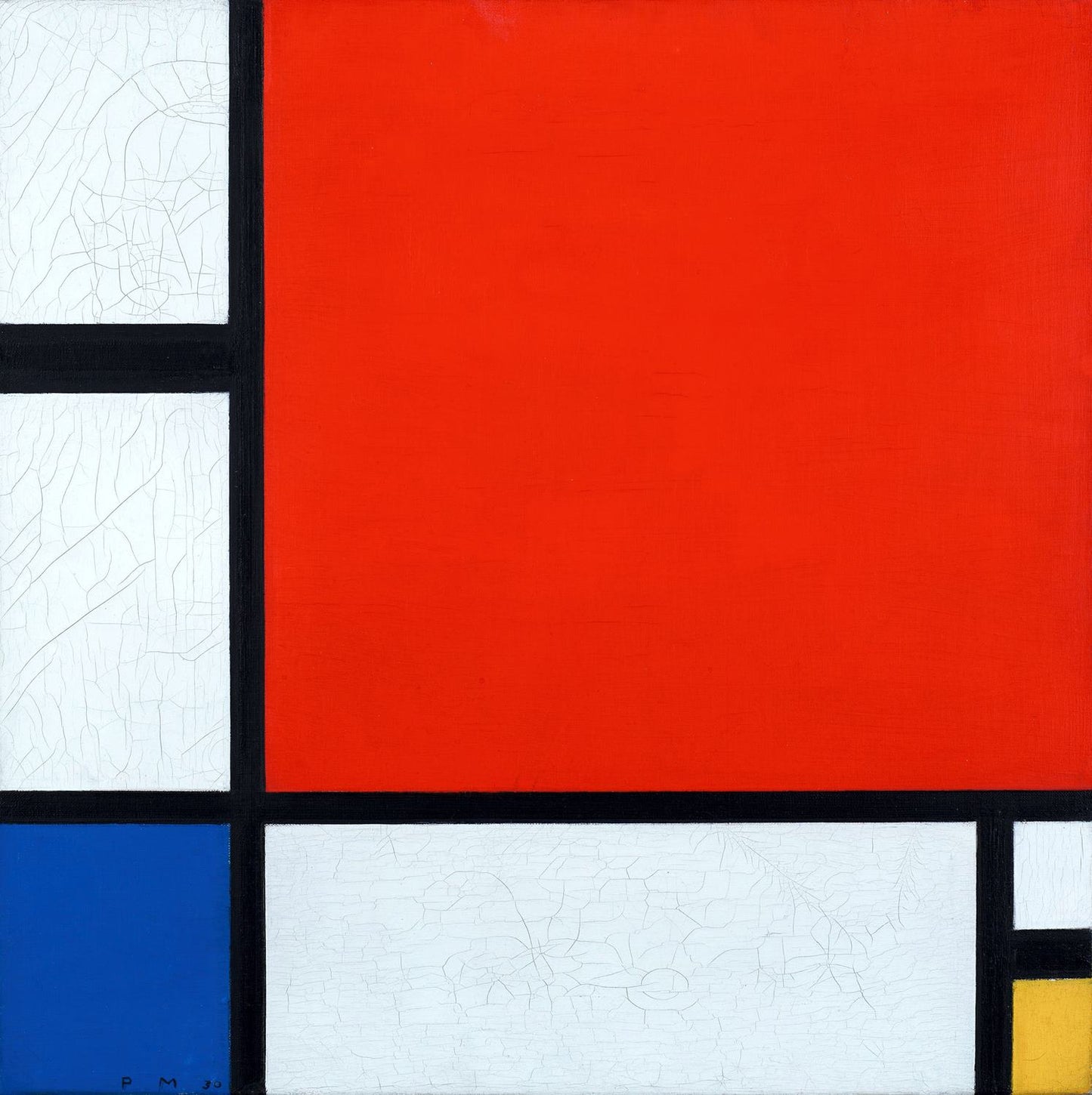 presentation of the fine art reproduction without a frame