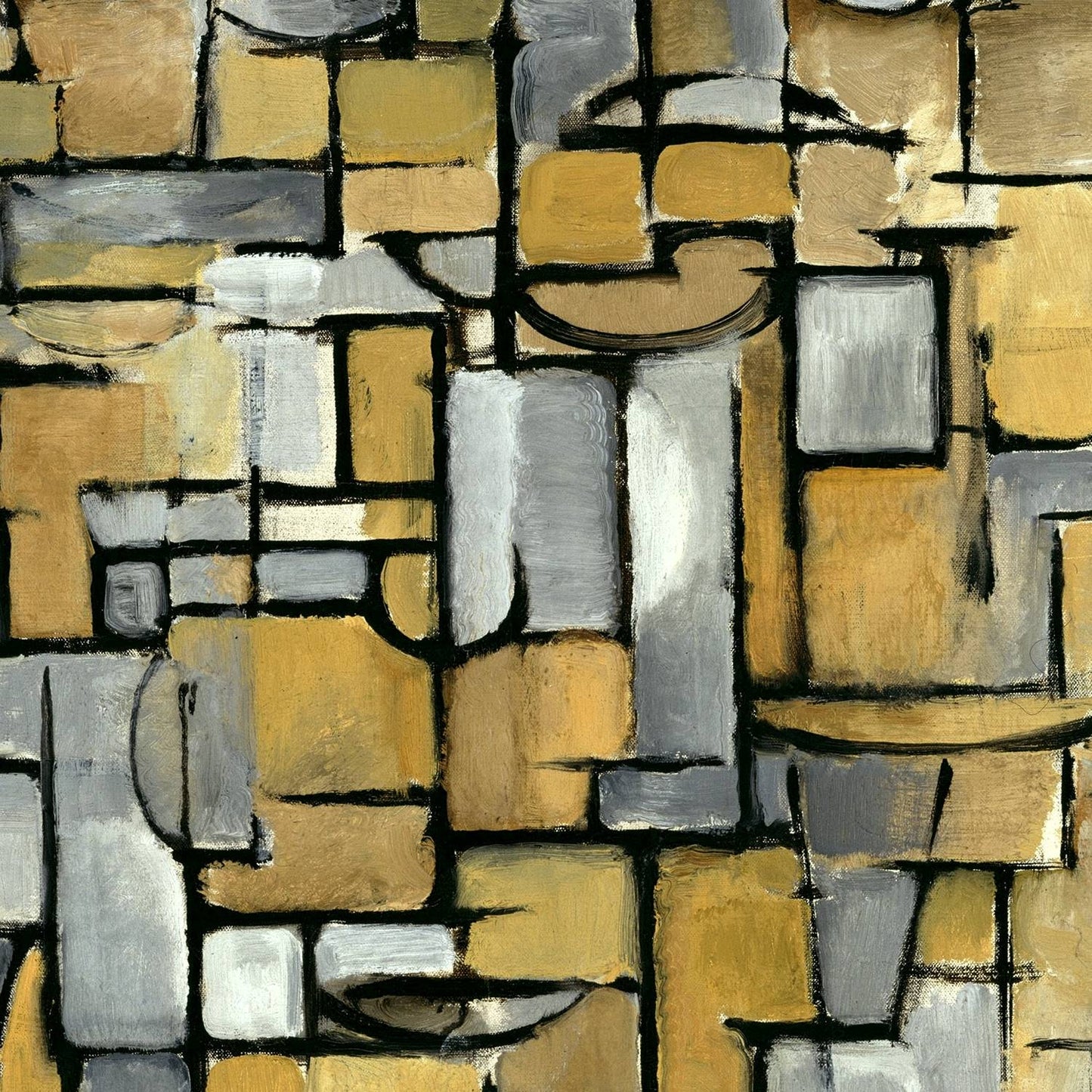detail of the fine art reproduction from the centre