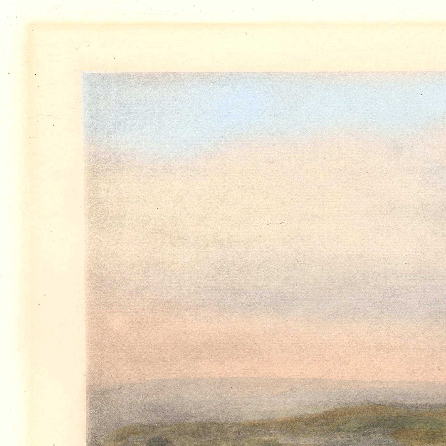detail of the drawing reproduction from the top left corner