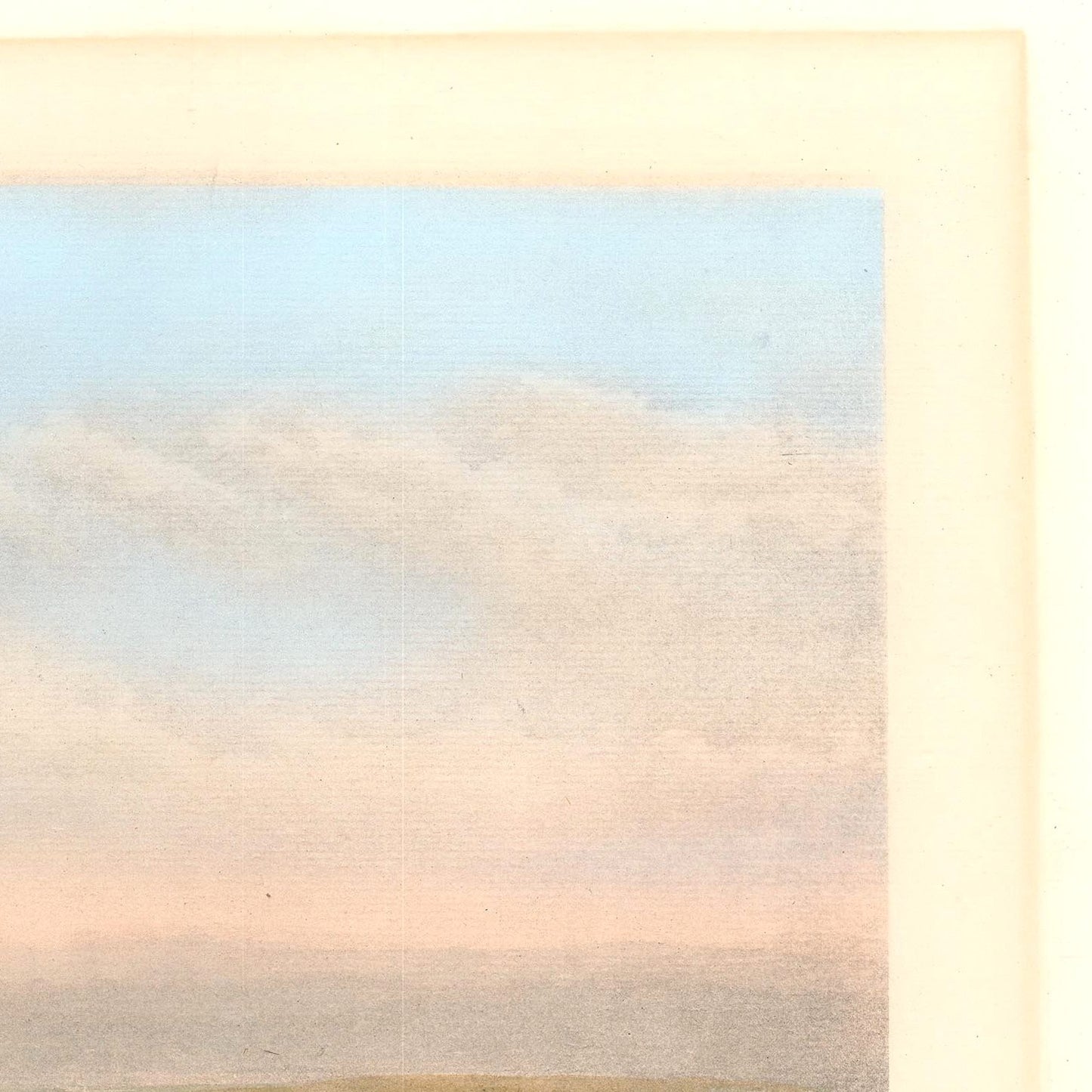 detail of the drawing reproduction from the top right corner