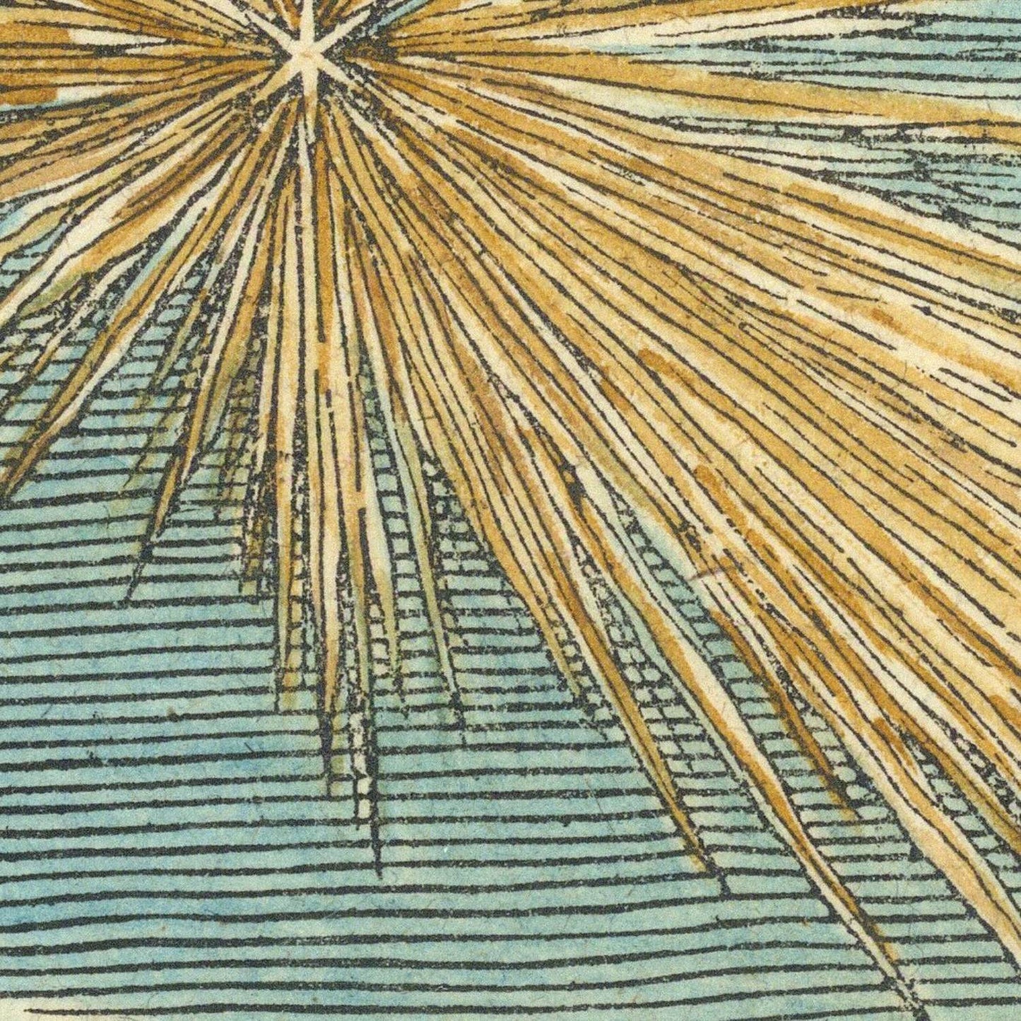 detail of the map from the centre left