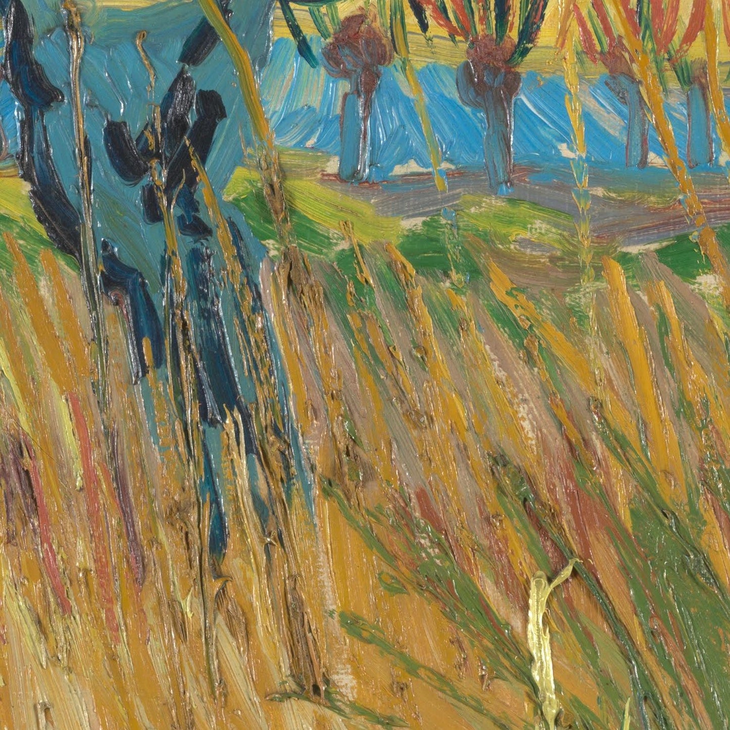detail of the fine art reproduction from the centre