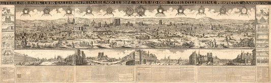 presentation of the map reproduction without a frame