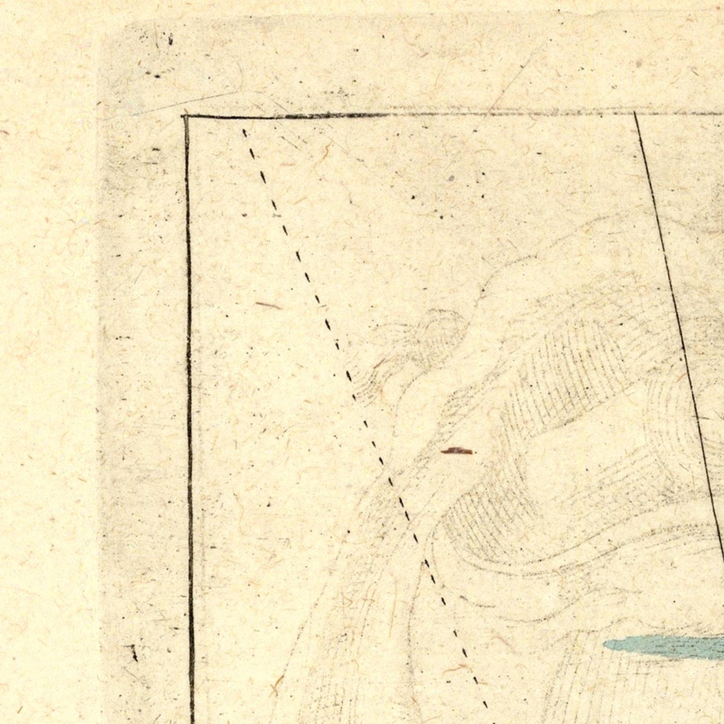 detail of the map from the top left corner