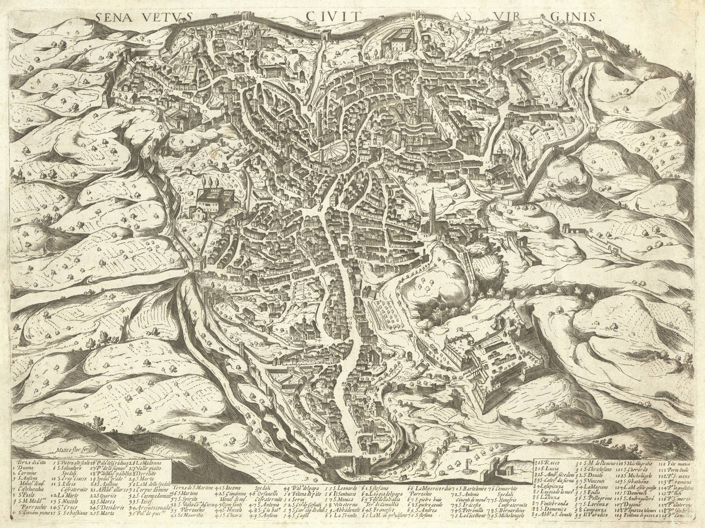 presentation of the map reproduction without a frame