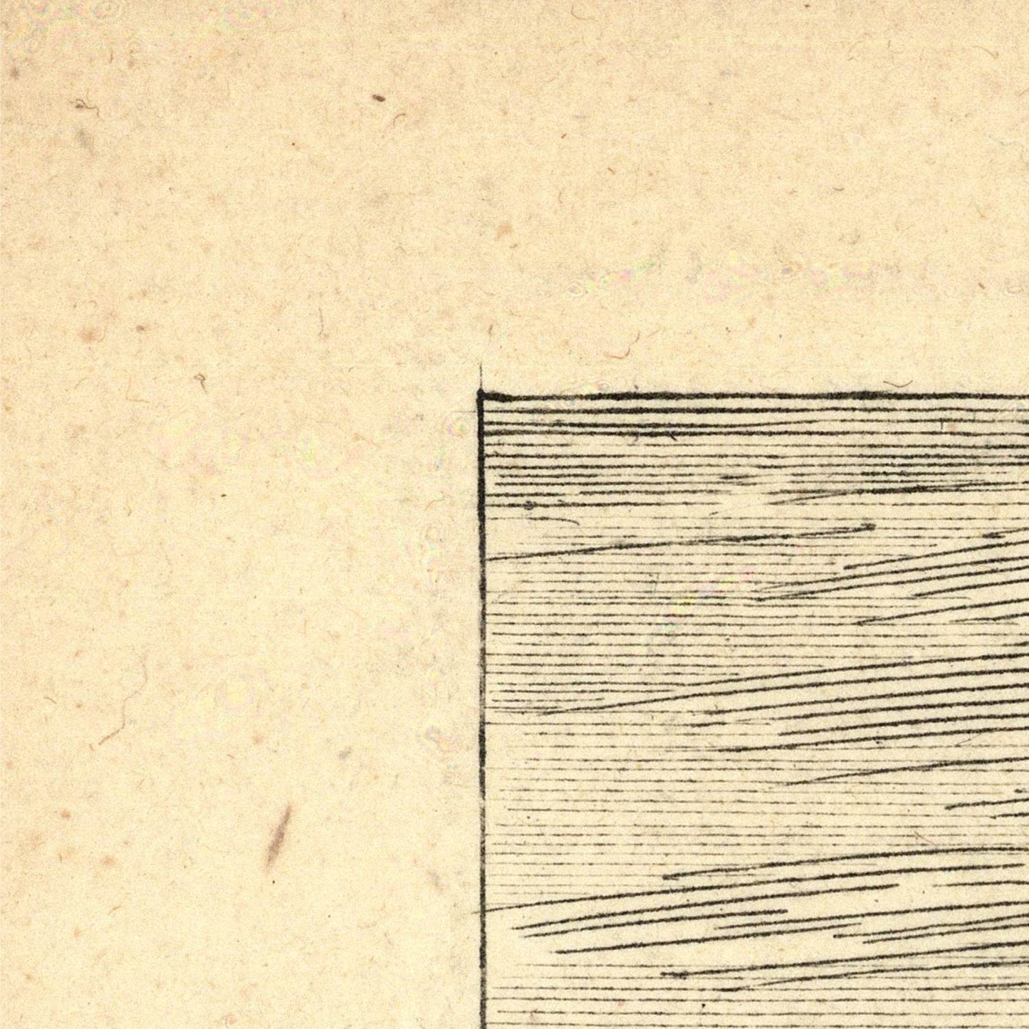 detail of the map from the top left corner