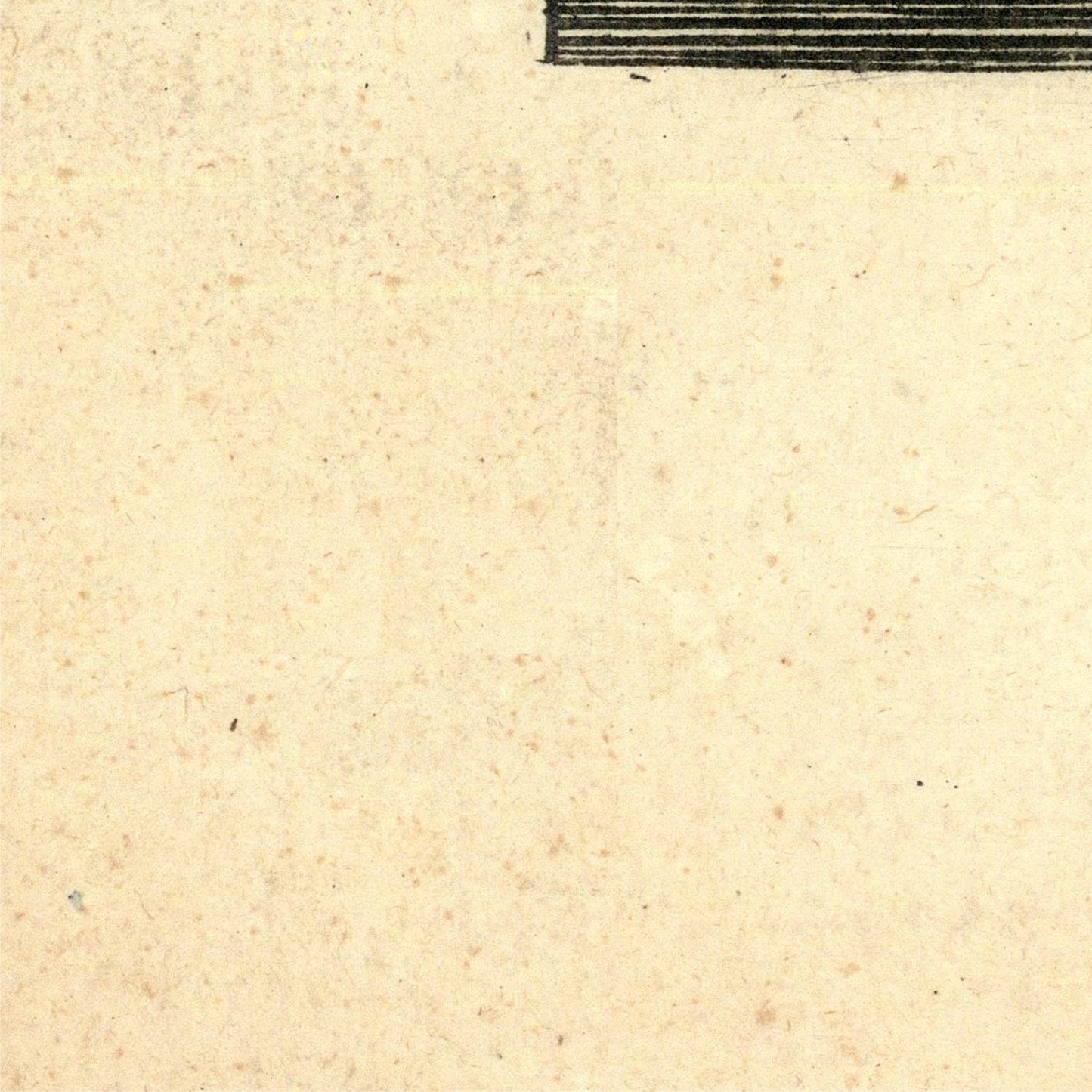 detail of the map from the bottom left corner