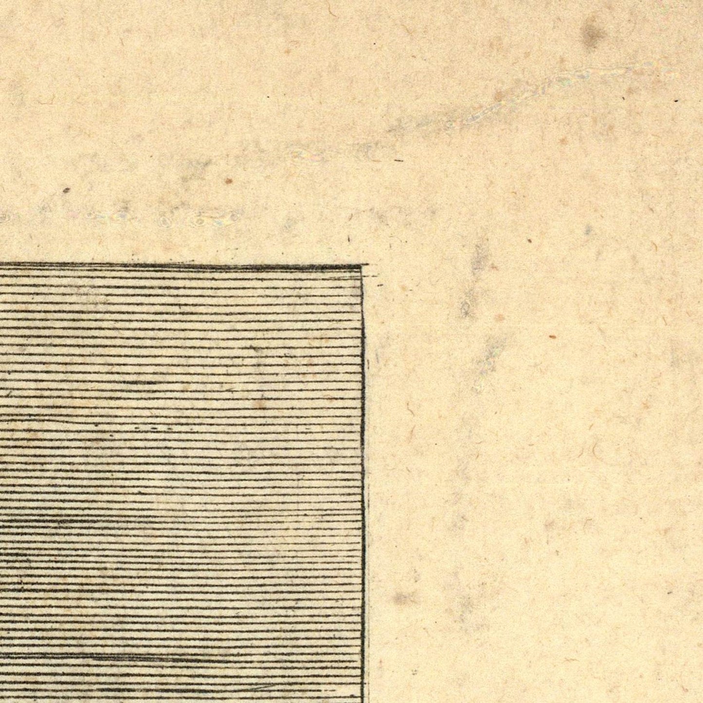 detail of the map from the top right corner