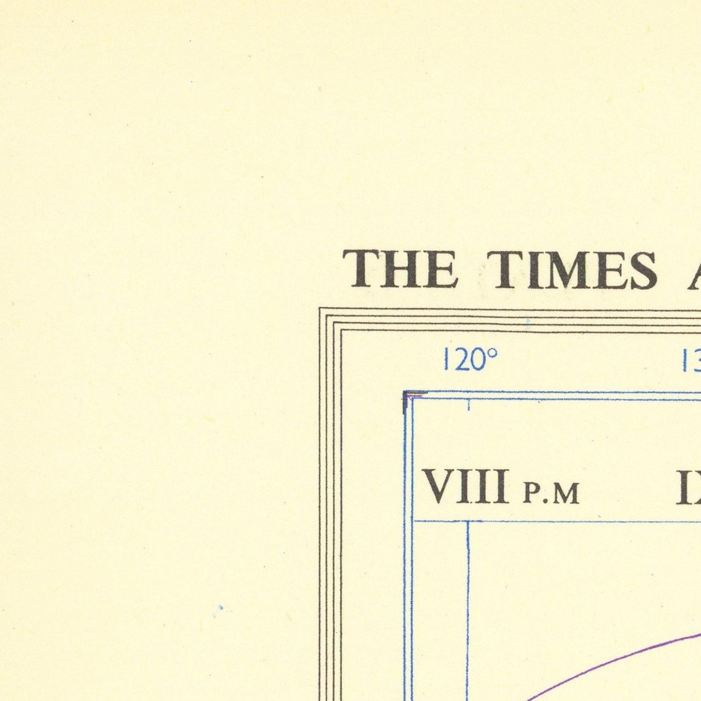detail of the map from the top left corner