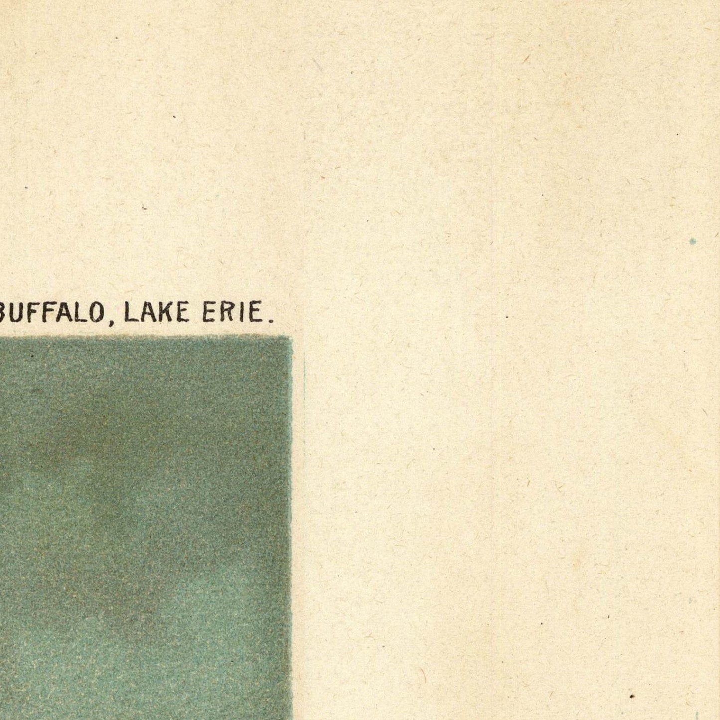 detail of the map from the top right corner