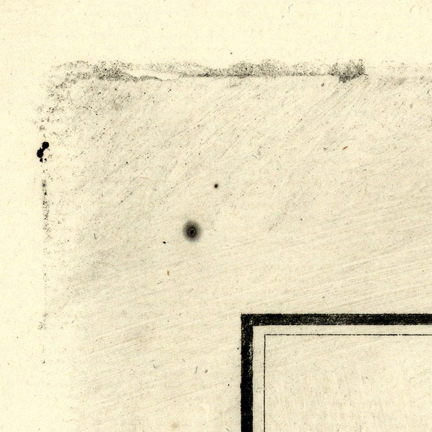 detail of the map from the top left corner