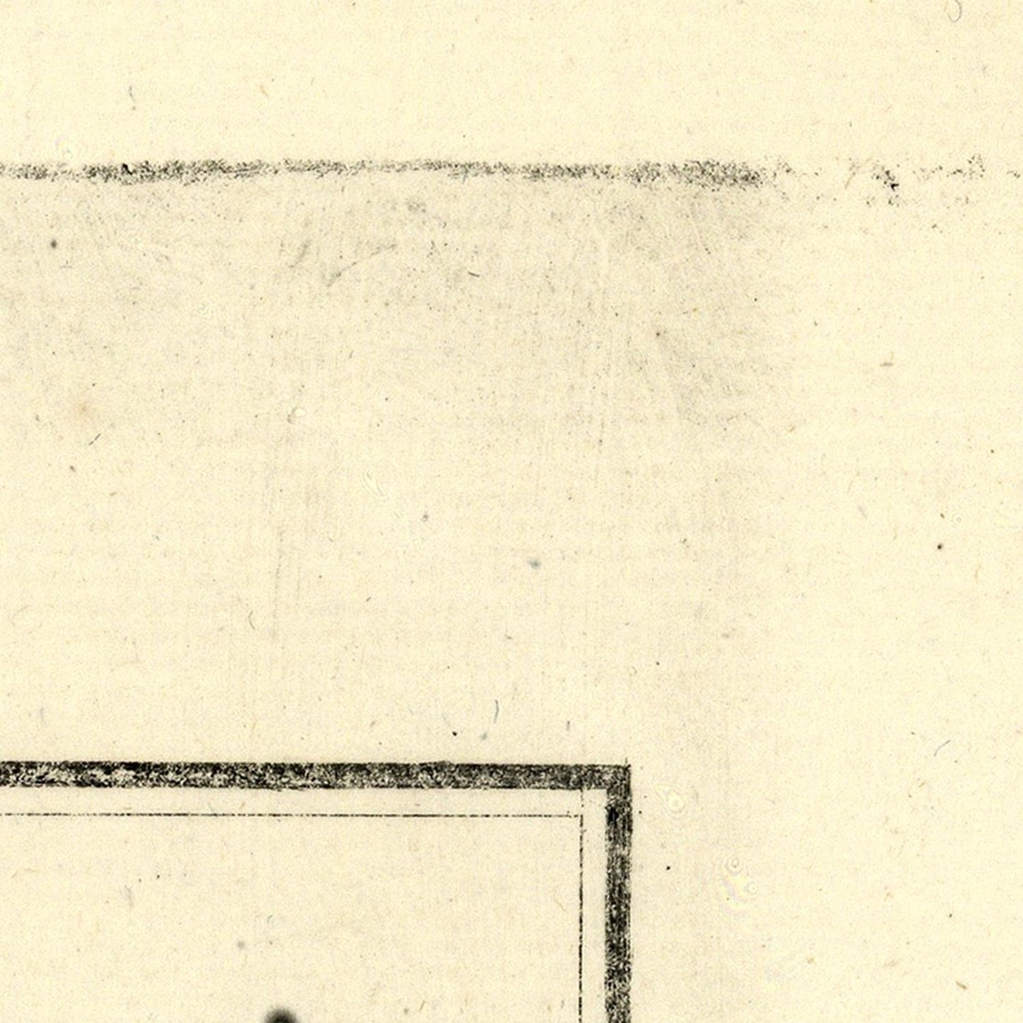 detail of the map from the top right corner