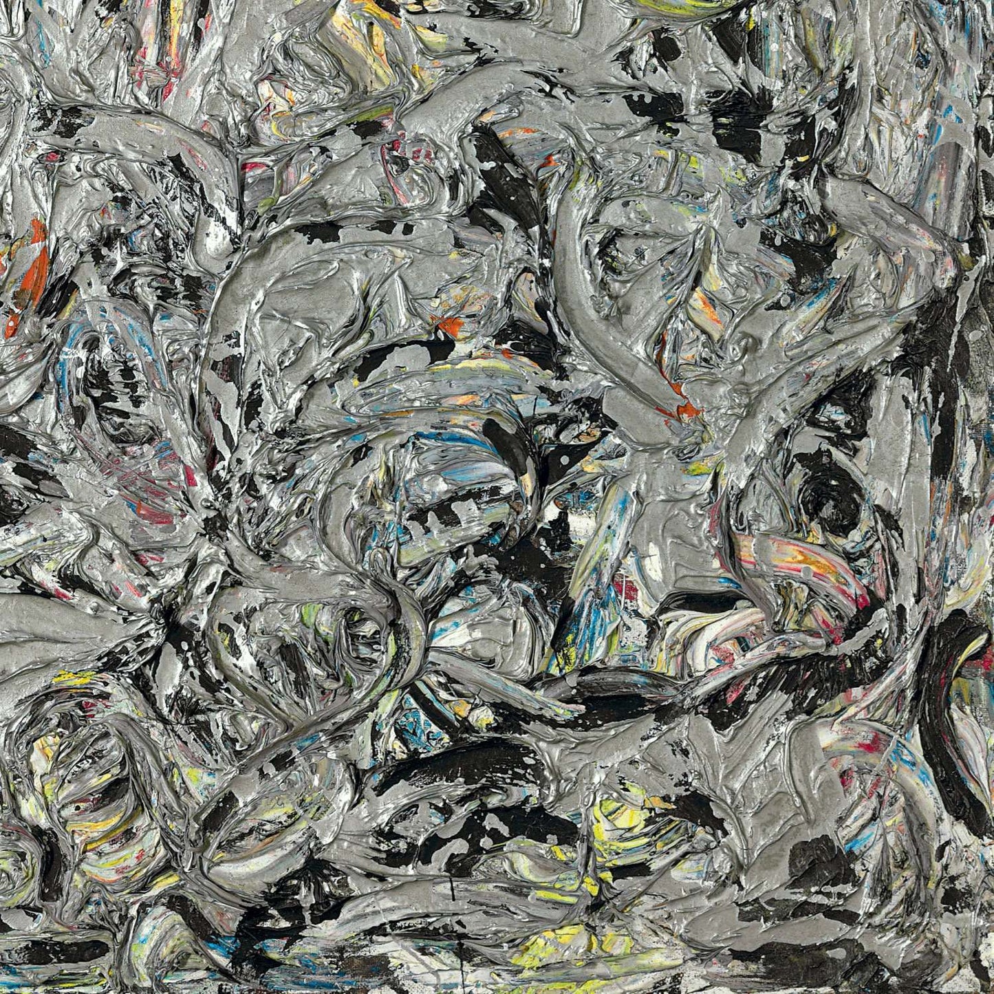 detail of the fine art reproduction from the bottom right corner